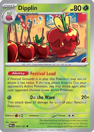 Dipplin (Poke Ball Pattern) (10/131) - SV Prismatic Evolutions Holofoil - Uncommon