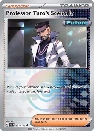 Professor Turo's Scenario (Poke Ball Pattern) (121/131) - SV Prismatic Evolutions Holofoil - Uncommon