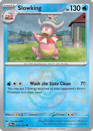 Slowking (Master Ball Pattern) (19/131) - SV Prismatic Evolutions Holofoil - Uncommon