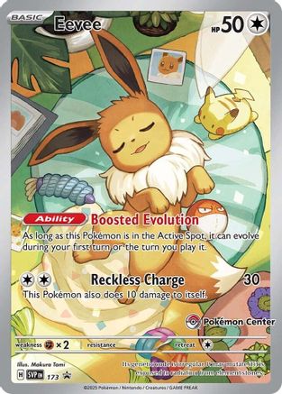 Eevee (Pokemon Center Exclusive) (173) - SV Scarlet & Violet Promo Cards Holofoil - Promo