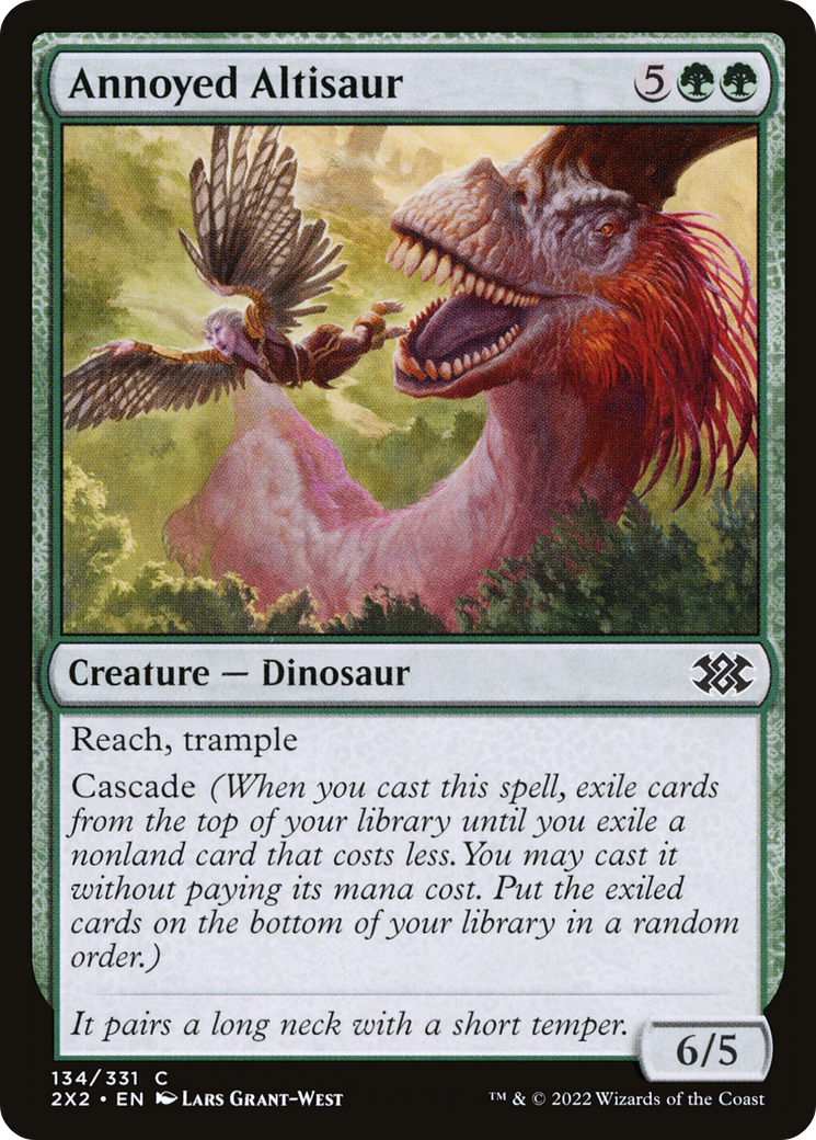 Annoyed Altisaur (2X2-134) - Double Masters 2022