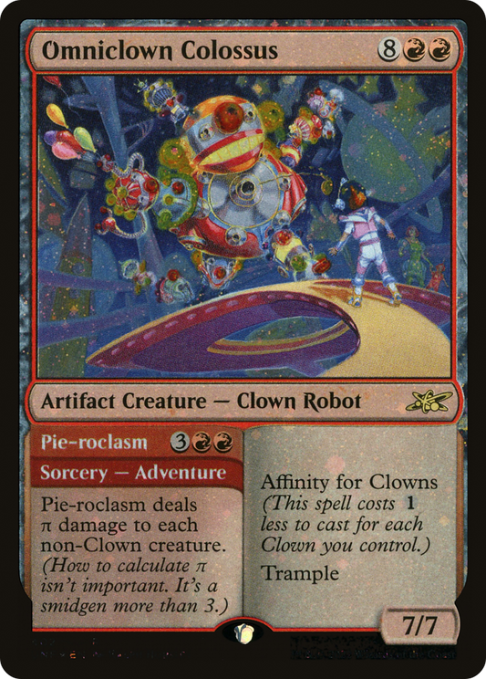 Omniclown Colossus // Pie-roclasm (UNF-402) - Unfinity Foil