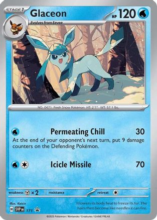 Glaceon (Cosmos Holo) (171) - SV Scarlet & Violet Promo Cards Holofoil - Promo