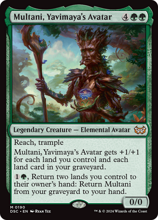 Multani, Yavimaya's Avatar (DSC-190) - Duskmourn: House of Horror Commander