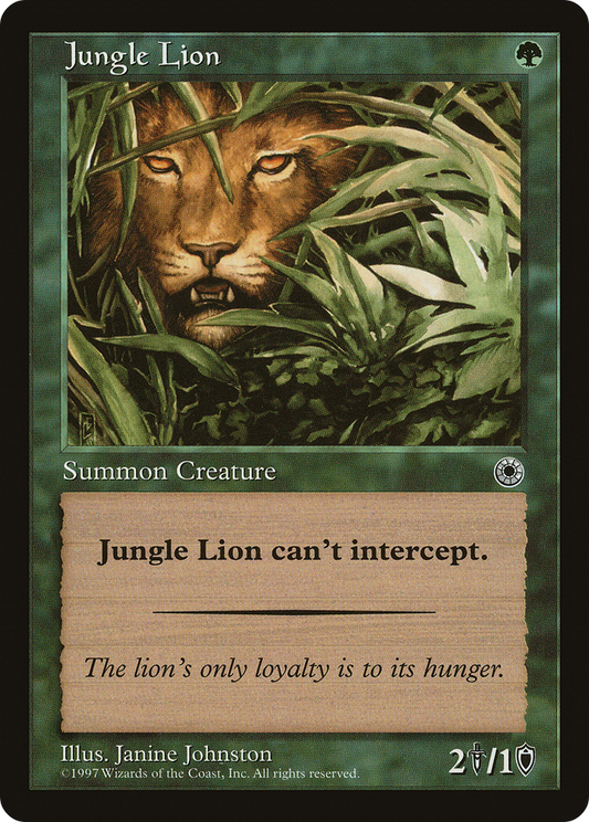 Jungle Lion (POR-171) - Portal