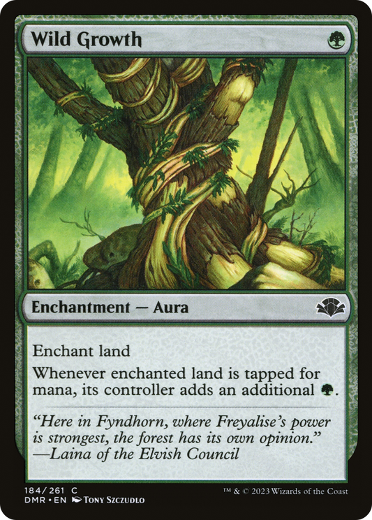 Wild Growth (DMR-184) - Dominaria Remastered Foil