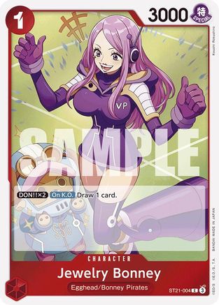 (ST21-004) Jewelry Bonney - Starter Deck EX: Gear 5 Normal