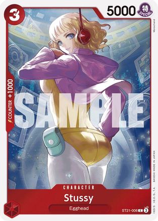 (ST21-006) Stussy - Starter Deck EX: Gear 5 Normal