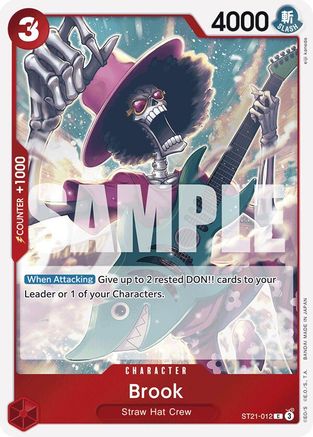 (ST21-012) Brook - Starter Deck EX: Gear 5 Normal