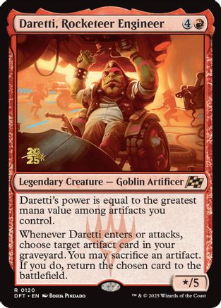 Daretti, Rocketeer Engineer (PRE-120) - Prerelease Cards Foil