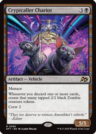 Cryptcaller Chariot  (PPDFT-080) - Promo Pack: Aetherdrift