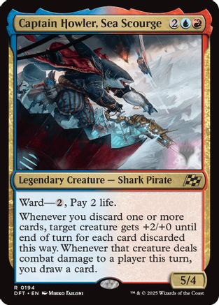Captain Howler, Sea Scourge (PPDFT-194) - Promo Pack: Aetherdrift