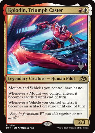Kolodin, Triumph Caster (PPDFT-210) - Promo Pack: Aetherdrift