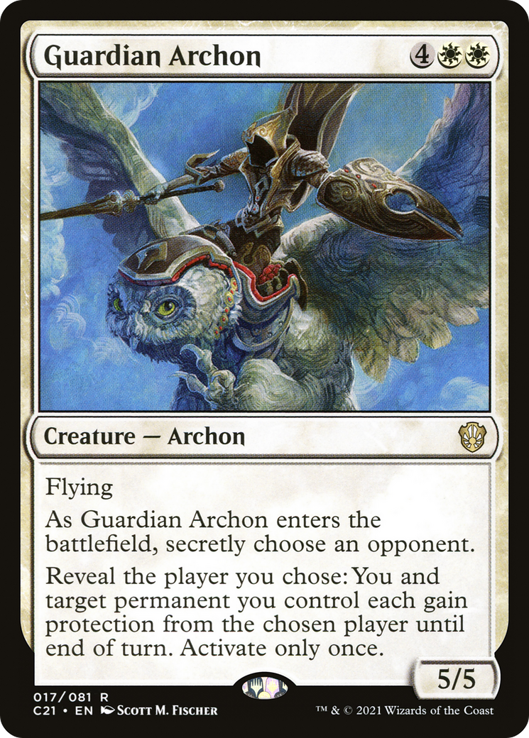 Guardian Archon (C21-017) - Commander 2021