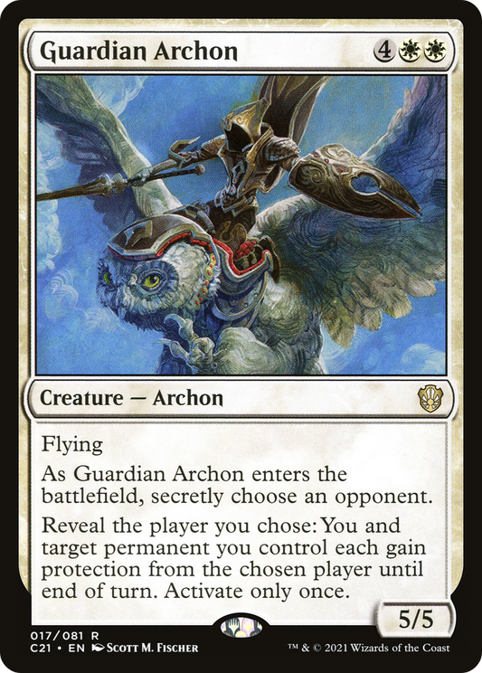 Guardian Archon (C21-017) - Commander 2021