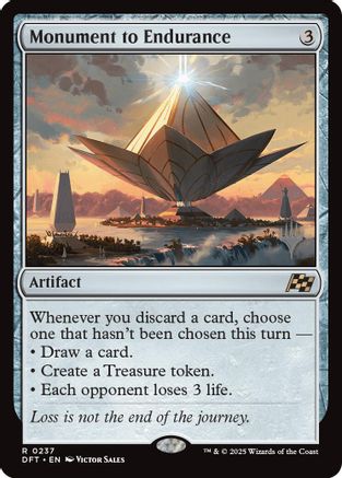 Monument to Endurance  (PPDFT-237) - Promo Pack: Aetherdrift Foil