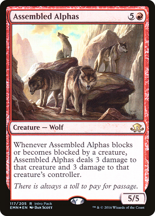 Assembled Alphas (PEMN-117) - Eldritch Moon Promos Foil