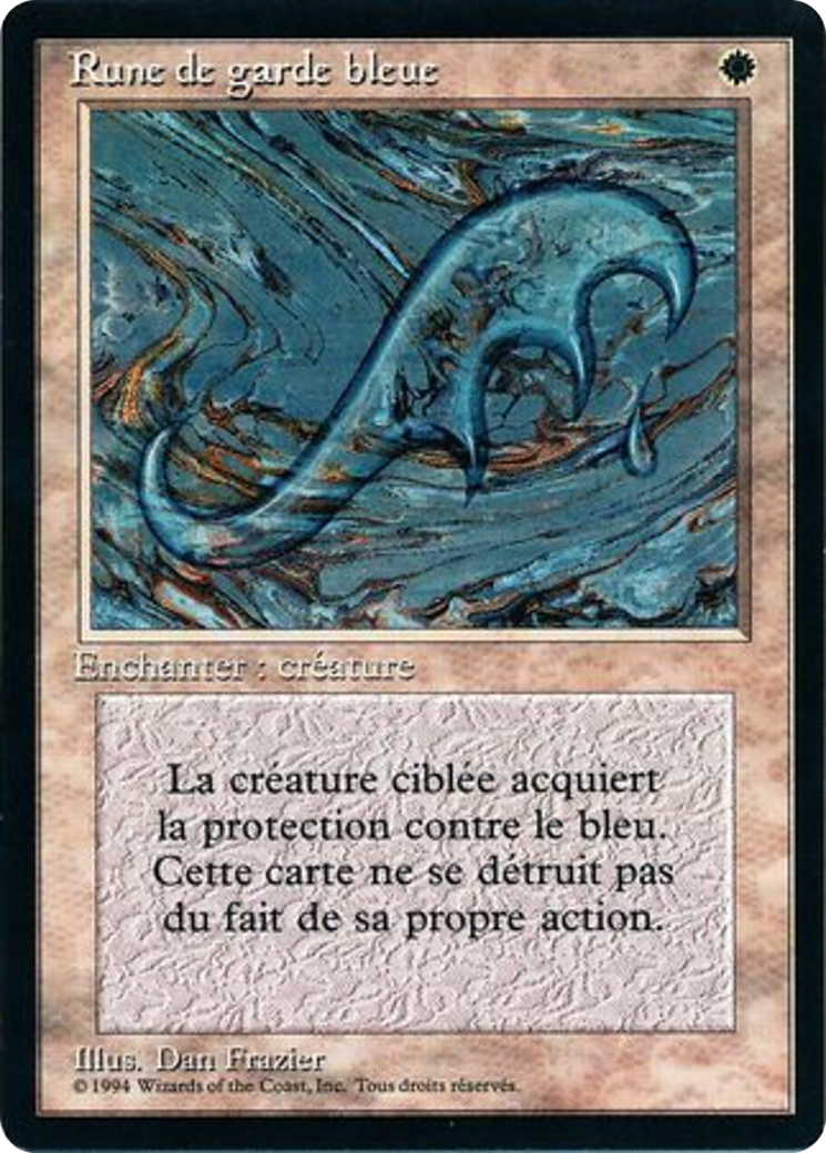 Blue Ward (FBB-007) - Foreign Black Border