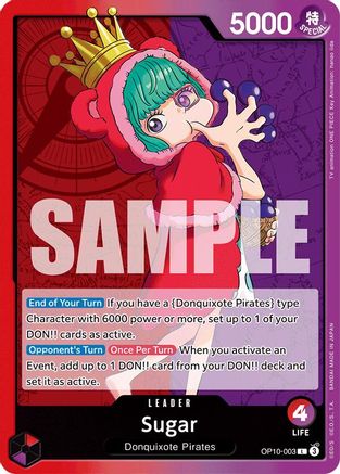 (OP10-003) Sugar (003) - Royal Blood Normal