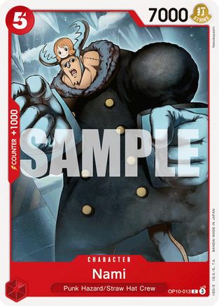 (OP10-013) Nami (013) - Royal Blood Normal