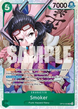 (OP10-030) Smoker (030) - Royal Blood Foil