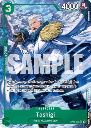 (OP10-032) Tashigi (Parallel) - Royal Blood Foil