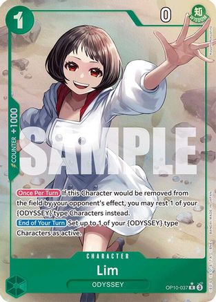 (OP10-037) Lim (Parallel) - Royal Blood Foil