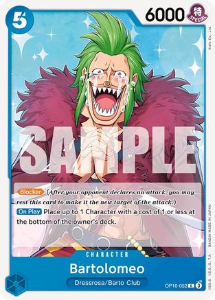 (OP10-052) Bartolomeo - Royal Blood Normal