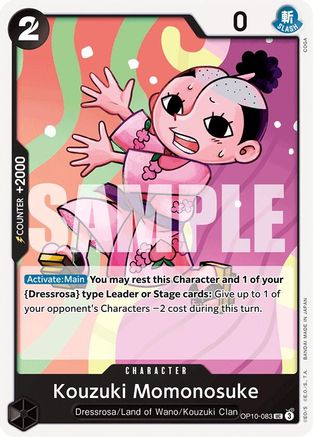 (OP10-083) Kouzuki Momonosuke (083) - Royal Blood Normal