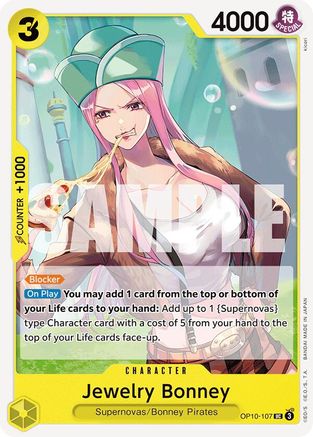 (OP10-107) Jewelry Bonney - Royal Blood Normal
