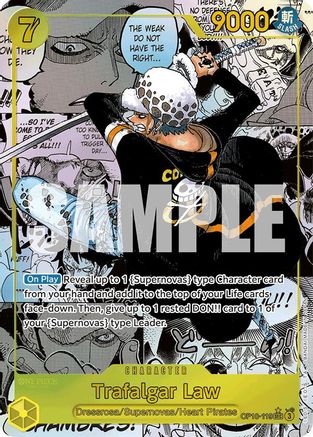 (OP10-119) Trafalgar Law (119) (Manga) - Royal Blood Foil