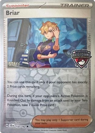 Briar (Regional Championship) [Staff] (132/142) - League & Championship Cards Reverse Holofoil - Uncommon