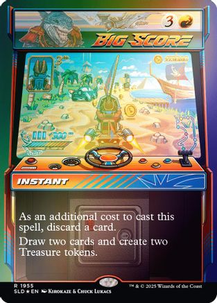 Big Score (Rainbow Foil) (SLD-1955) - Secret Lair Drop Series Foil