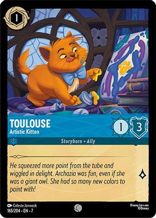 (165/204)  Toulouse - Artistic Kitten - Archazia's Island  Normal