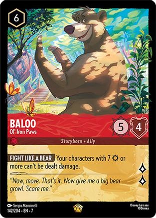 (142/204)  Baloo - Ol' Iron Paws - Archazia's Island  Normal