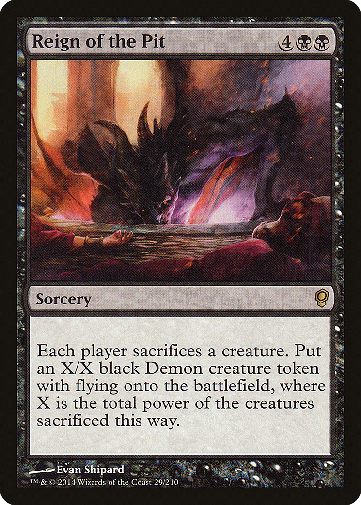 Reign of the Pit (CNS-029) - Conspiracy Foil