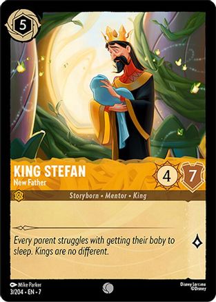 (003/204)  King Stefan - New Father - Archazia's Island  Normal