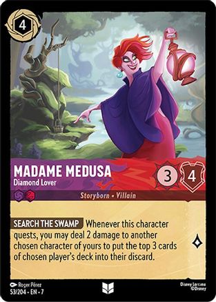 (053/204)  Madame Medusa - Diamond Lover - Archazia's Island  Normal