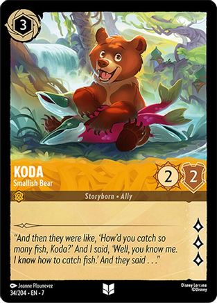 (034/304)  Koda - Smallish Bear - Archazia's Island  Normal