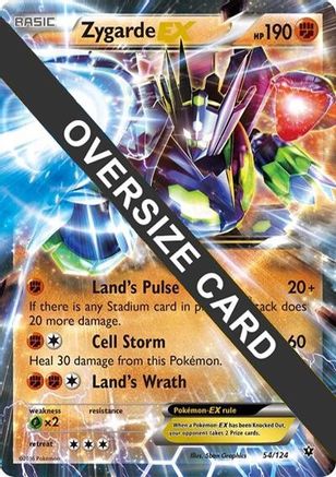 Zygarde EX (54/124) - Jumbo Cards Holofoil - Promo