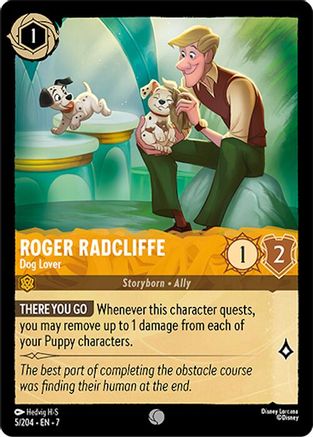 (005/204)  Roger Radcliffe - Dog Lover - Archazia's Island  Normal