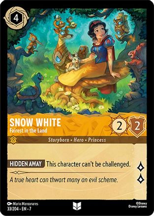 (033/204)  Snow White - Fairest in the Land - Archazia's Island  Normal