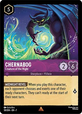 (050/204)  Chernabog - Creature of the Night - Archazia's Island  Normal