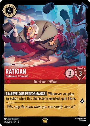 (143/204)  Ratigan - Nefarious Criminal - Archazia's Island  Normal