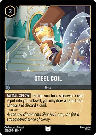 (203/204)  Steel Coil - Archazia's Island  Normal