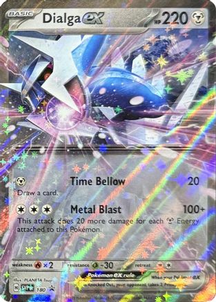Dialga ex (180) - SV Scarlet & Violet Promo Cards Holofoil - Promo