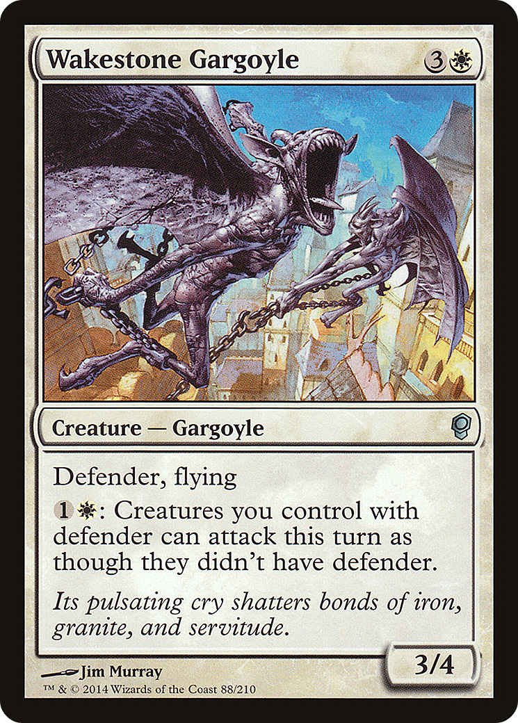 Wakestone Gargoyle (CNS-088) - Conspiracy Foil