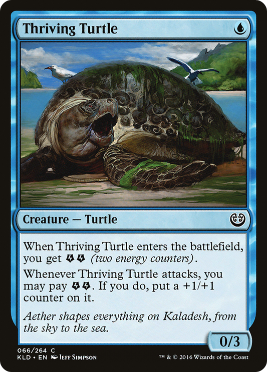 Thriving Turtle (KLD-066) - Kaladesh