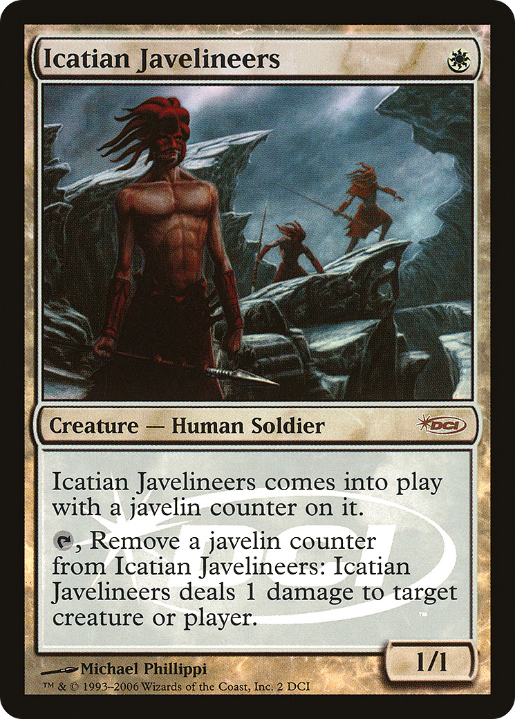 Icatian Javelineers (PDCI-002) - DCI Promos Foil