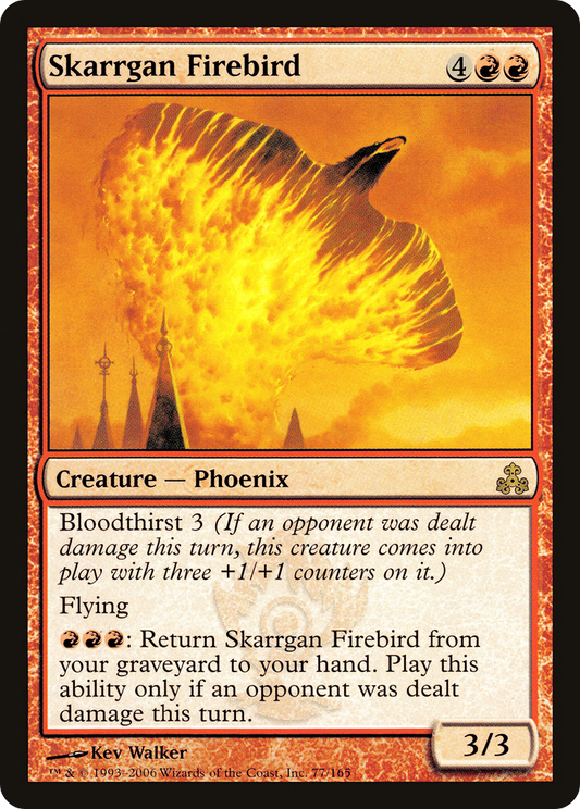 Skarrgan Firebird (GPT-077) - Guildpact Foil